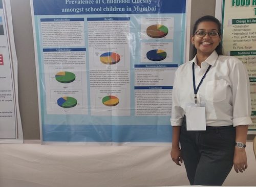 Research Presentation by student in Avishkar