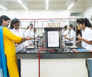 Demonstration by Chemistry teacher